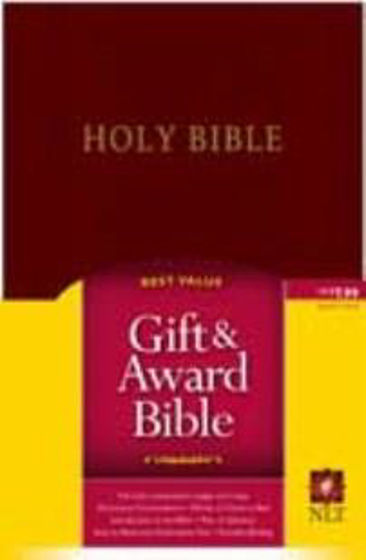 Picture of NLT GIFT & AWARD BIBLE BURGUNDY IMLTH