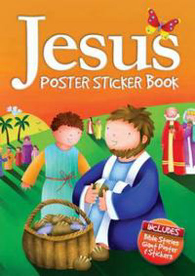 Picture of POSTER STICKER BOOK- JESUS PB