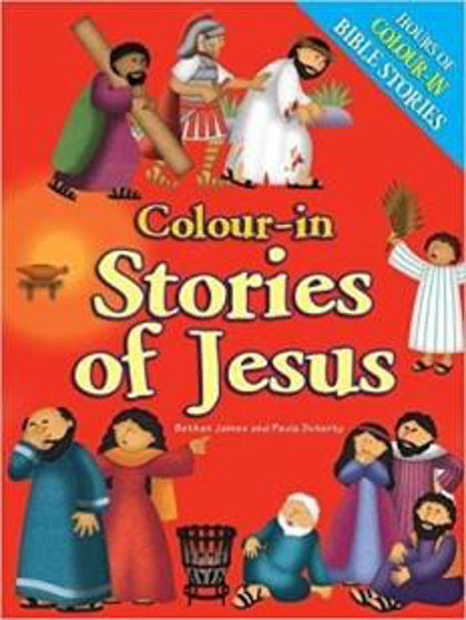 Picture of COLOUR IN  STORIES OF JESUS PB