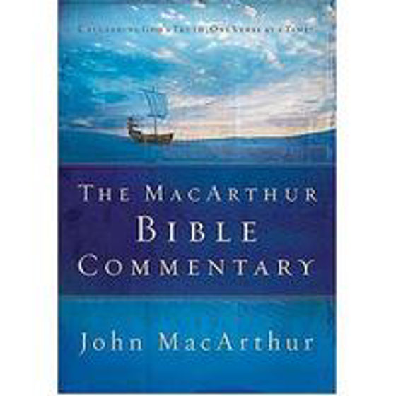 Picture of MACARTHUR BIBLE COMMENTARY HB