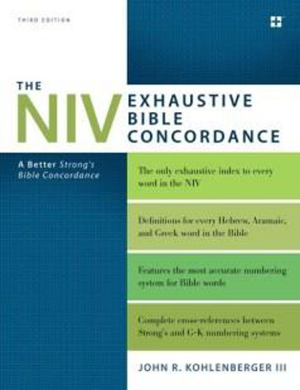 Picture of NIV EXHAUSTIVE BIBLE CONCORDANCE HB