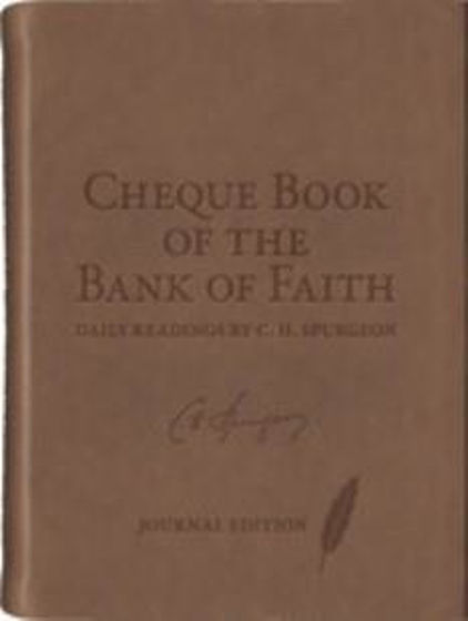 Picture of JOURNAL- CHEQUE BOOK OF FAITH  TAN IMTHL