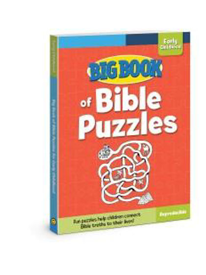 Picture of BIG BOOK OF BIBLE PUZZLES EARLY CHILDHOOD