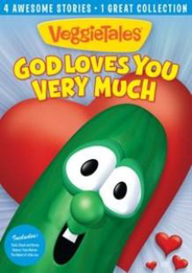 Picture of VEGGIETALES: GOD LOVES YOU VERY MUCH 4 IN 1 DVD