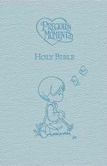 Picture of ICB PRECIOUS MOMENTS BIBLE LTHFLEX BLUE