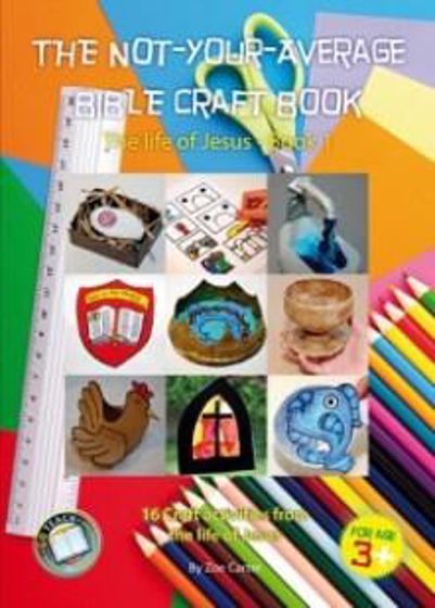 Picture of NOT-YOUR-AVERAGE BIBLE CRAFT BOOK