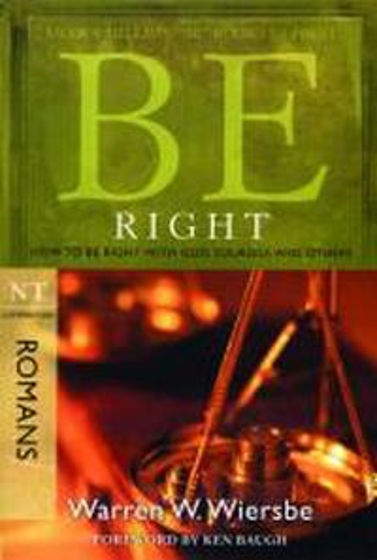 Picture of BE RIGHT- ROMANS PB
