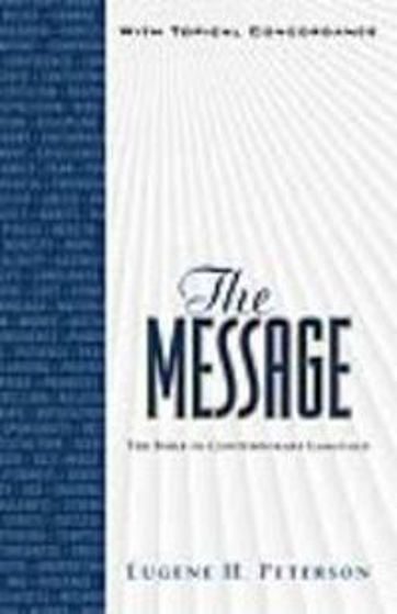 Picture of MESSAGE NUMBERED +TOPICAL CONCORDANCE HB