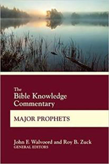 Picture of BIBLE KNOWLEDGE COMMENTARY- MAJOR..PB
