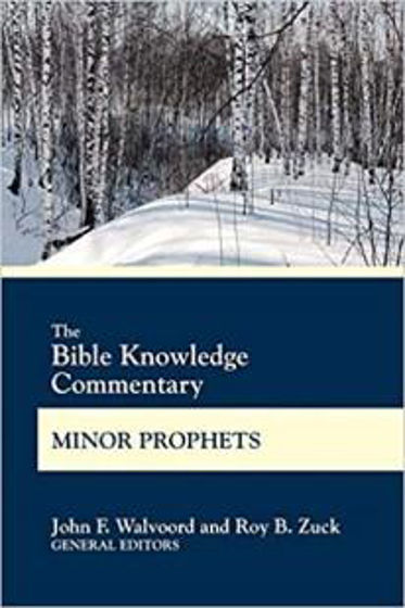 Picture of BIBLE KNOWLEDGE COMMENTARY- MINOR..PB