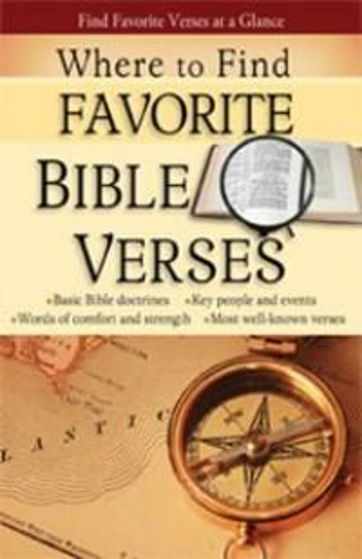 Picture of ROSE PAMPHLET- WHERE TO FIND FAVORITE BIBLE VERSES
