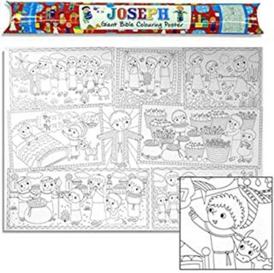 Picture of COLOURING POSTER GIANT- JOSEPH