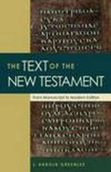 Picture of TEXT OF THE NEW TESTAMENT THE PB