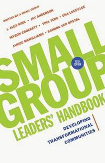 Picture of SMALL GROUP LEADERS HANDBOOK.....PB