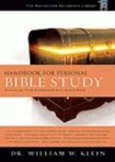 Picture of HANDBOOK FOR PERSONAL BIBLE STUDY HB