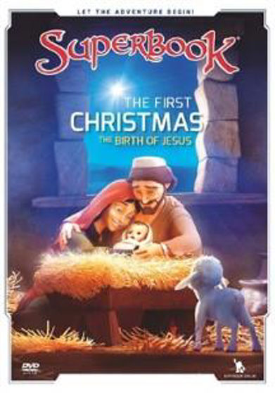 Picture of SUPERBOOK- FIRST CHRISTMAS: The Birth of Jesus DVD