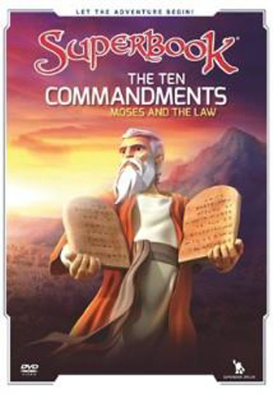 Picture of SUPERBOOK- TEN COMMANDMENTS: Moses & The Law DVD