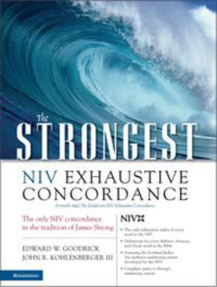 Picture of STRONGEST NIV EXHAUSTIVE CONCORDANCE HB