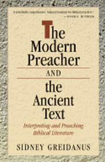 Picture of MODERN PREACHER AND ANCIENT TEXT PB