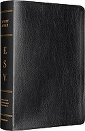 Picture of ESV STUDY BIBLE BLACK BONDED LEATHER