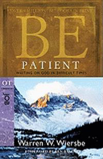 Picture of BE PATIENT- JOB PB