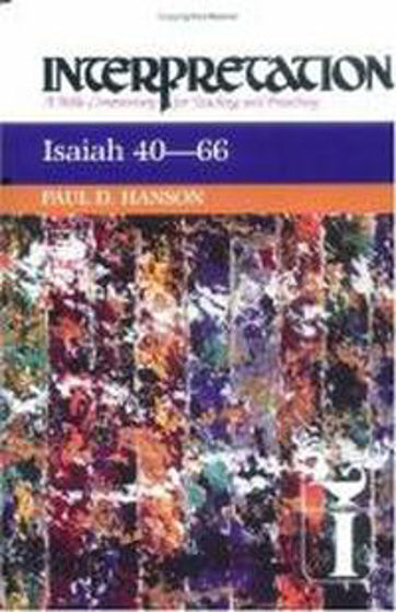 Picture of INTERPRETATION- ISAIAH 40 - 66 HB