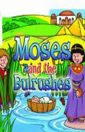 Picture of MOSES AND THE BULRUSHES SHAPED BOARD