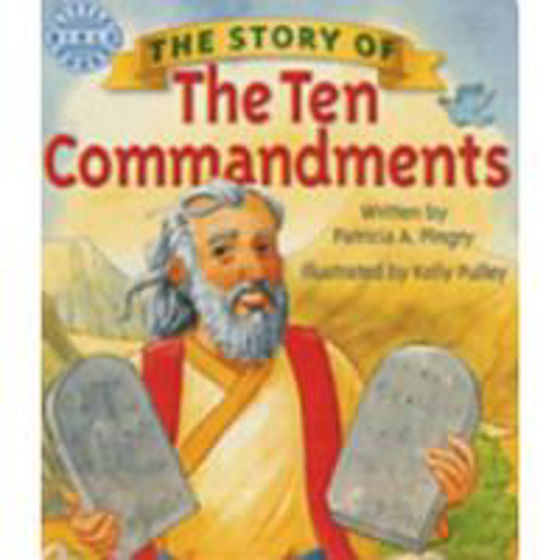 Picture of STORY OF THE TEN COMMANDMENTS BOARD BOOK