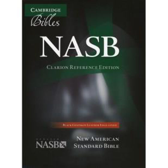 Picture of NASB CLARION REFERENCE BLACK GOATSKIN