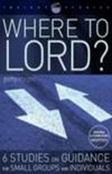 Picture of WHERE TO LORD? WORKBOOK PB