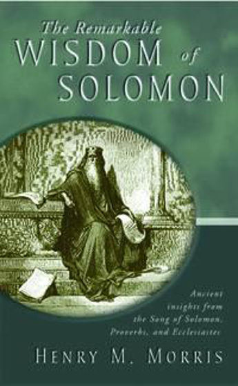 Picture of REMARKABLE WISDOM OF SOLOMON PB