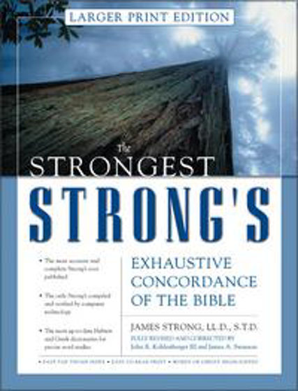 Picture of STRONGEST STRONGS CONCORDANCE LP HB