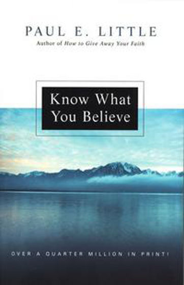 Picture of KNOW WHAT YOU BELIEVE PB