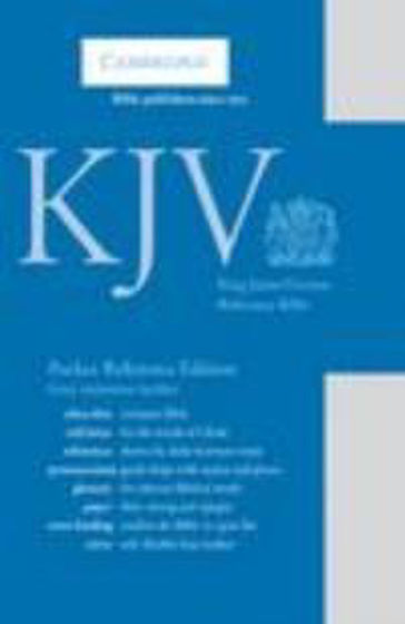 Picture of KJV POCKET REFERENCE GREY IMITATION LEATHER
