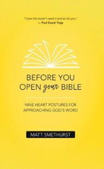 Picture of BEFORE YOU OPEN YOUR BIBLE PB