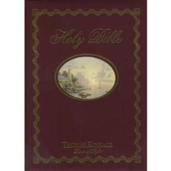 Picture of NKJV KINKADE HOME FAMILY BIBLE: LIGHTING THE WAY - HARDCOVER BURGUNDY RED LETTER EDITION