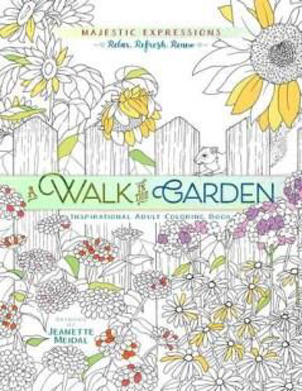 Picture of WALK IN THE GARDEN COLORING BOOK PB