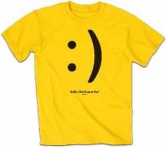 Picture of T-SHIRT LARGE SMILE GOD LOVES YOU