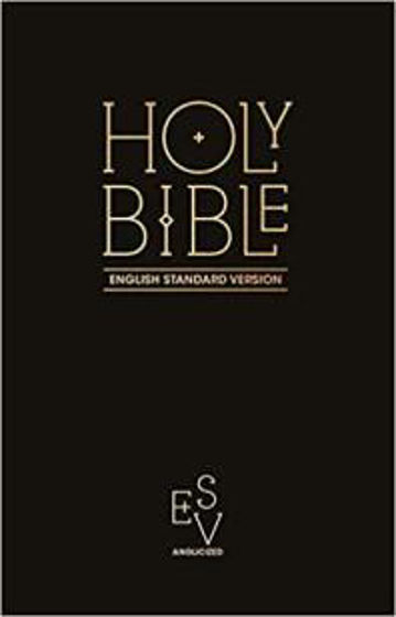 Picture of ESV ANGLICISED PEW BIBLE BLACK HB