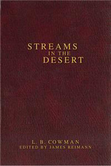 Picture of STREAMS IN THE DESERT AUTHORISED VER HB