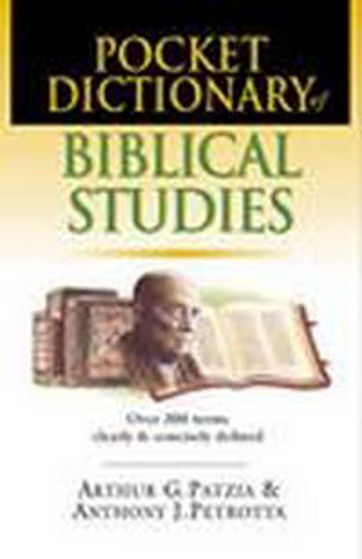 Picture of POCKET DICTIONARY OF BIBLICAL STUDIES PB