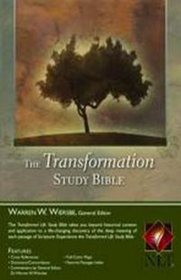 Picture of NLT TRANSFORMATION STUDY BIBLE BLTH BLK