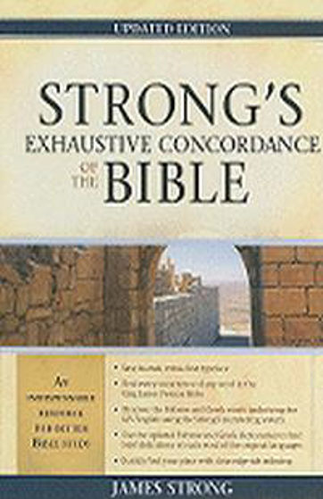 Picture of STRONGS EXHAUSTIVE CONCORDANCE HB