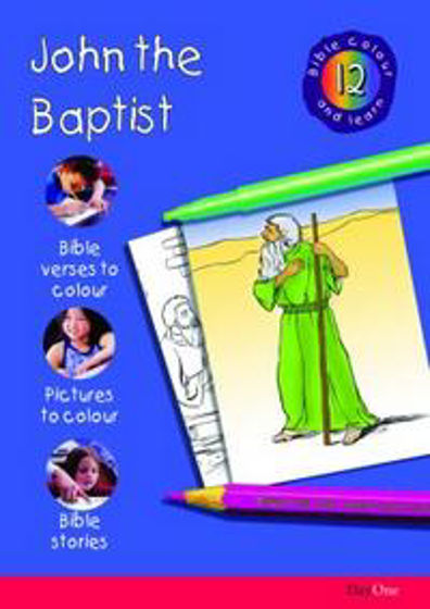 Picture of COLOURING BOOK 12- JOHN THE BAPTIST PB
