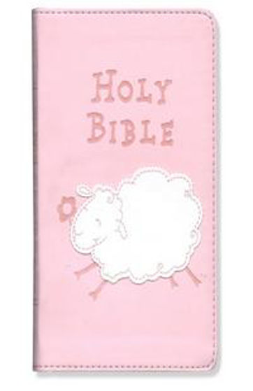 Picture of ICB REALLY WOOLLY BIBLE PINK LTHSOFT