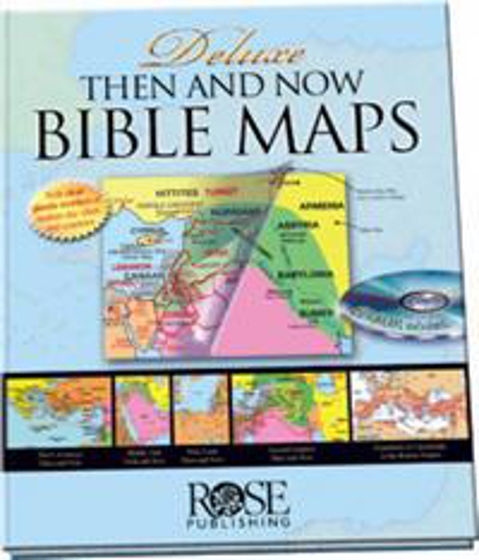 Picture of THEN & NOW BIBLE MAPS WITH CDROM  HB