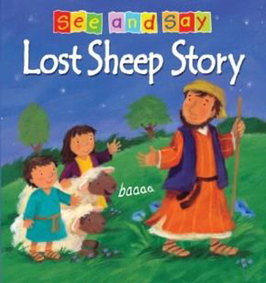 Picture of SEE AND SAY- LOST SHEEP STORY BOARDBOOK