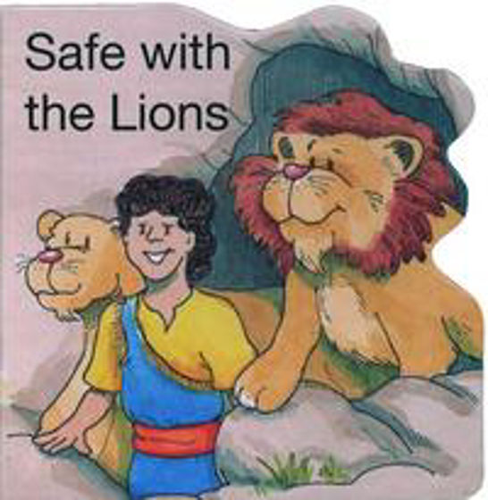 Picture of BOARD BOOK- SAFE WITH THE LIONS- DANIEL
