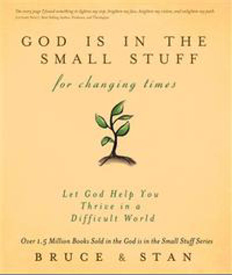 Picture of GOD IS IN...SMALL STUFF FOR CHANGING..HB