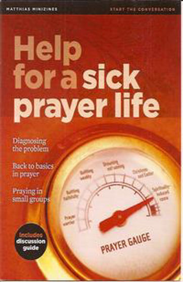 Picture of MINIZINE- HELP FOR A SICK PRAYER LIFE PB